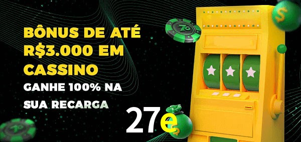 27e melhor bônus de depósito
